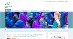 Desktop Screenshot of evangelischer-bund.de