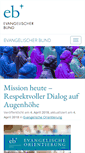 Mobile Screenshot of evangelischer-bund.de